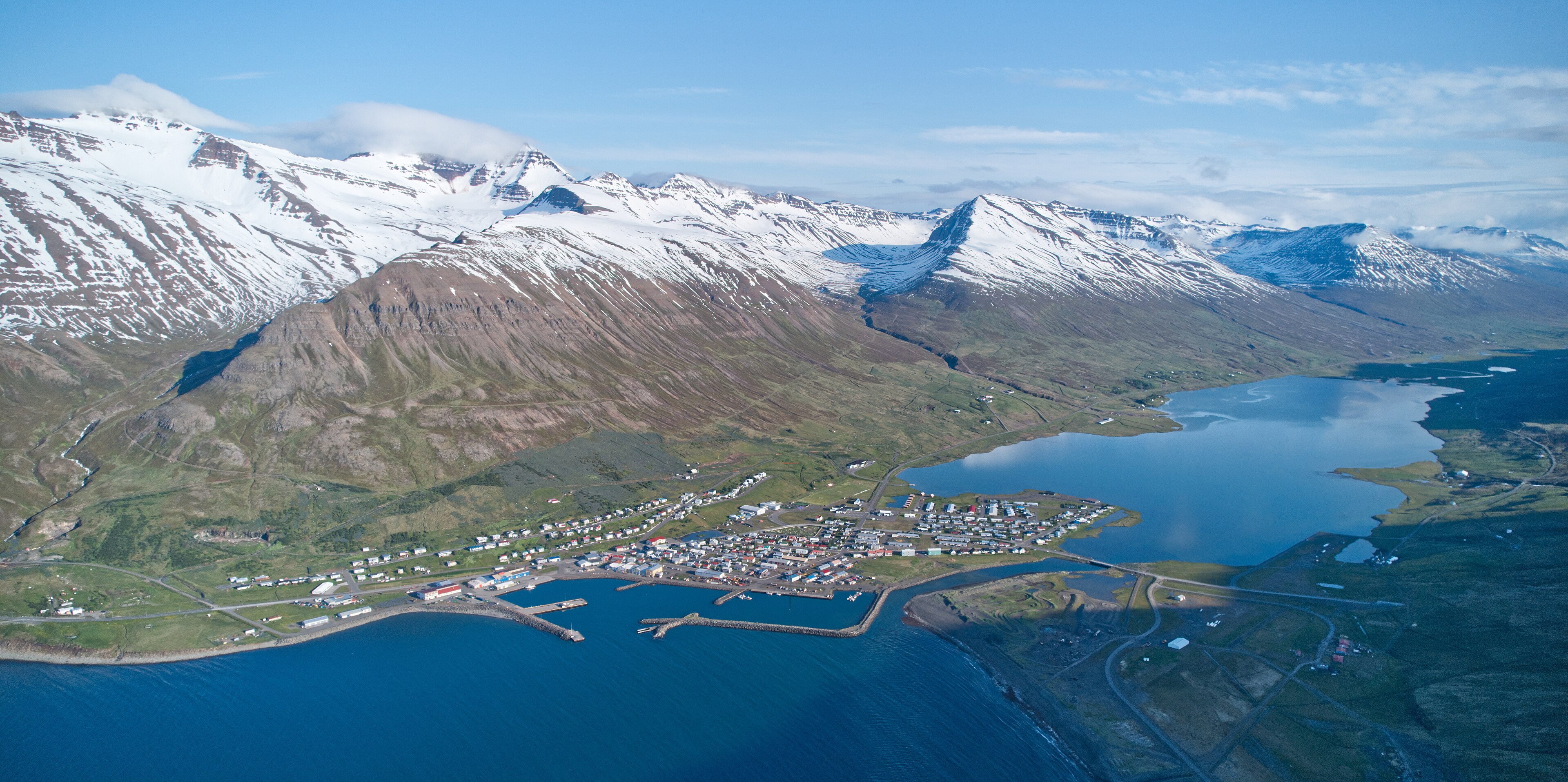 Ólafsfjörður úr lofti
